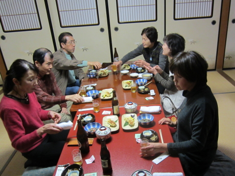 津幡町太極拳協会忘年会