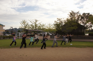 津幡町太極拳協会の早朝太極拳ｉｎ住吉公園