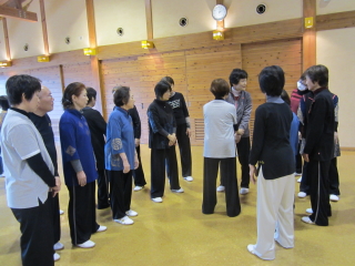 津幡町太極拳協会２４式特別講習会