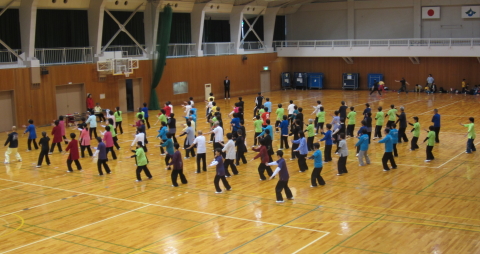 津幡町太極拳協会「スポレク祭」参加